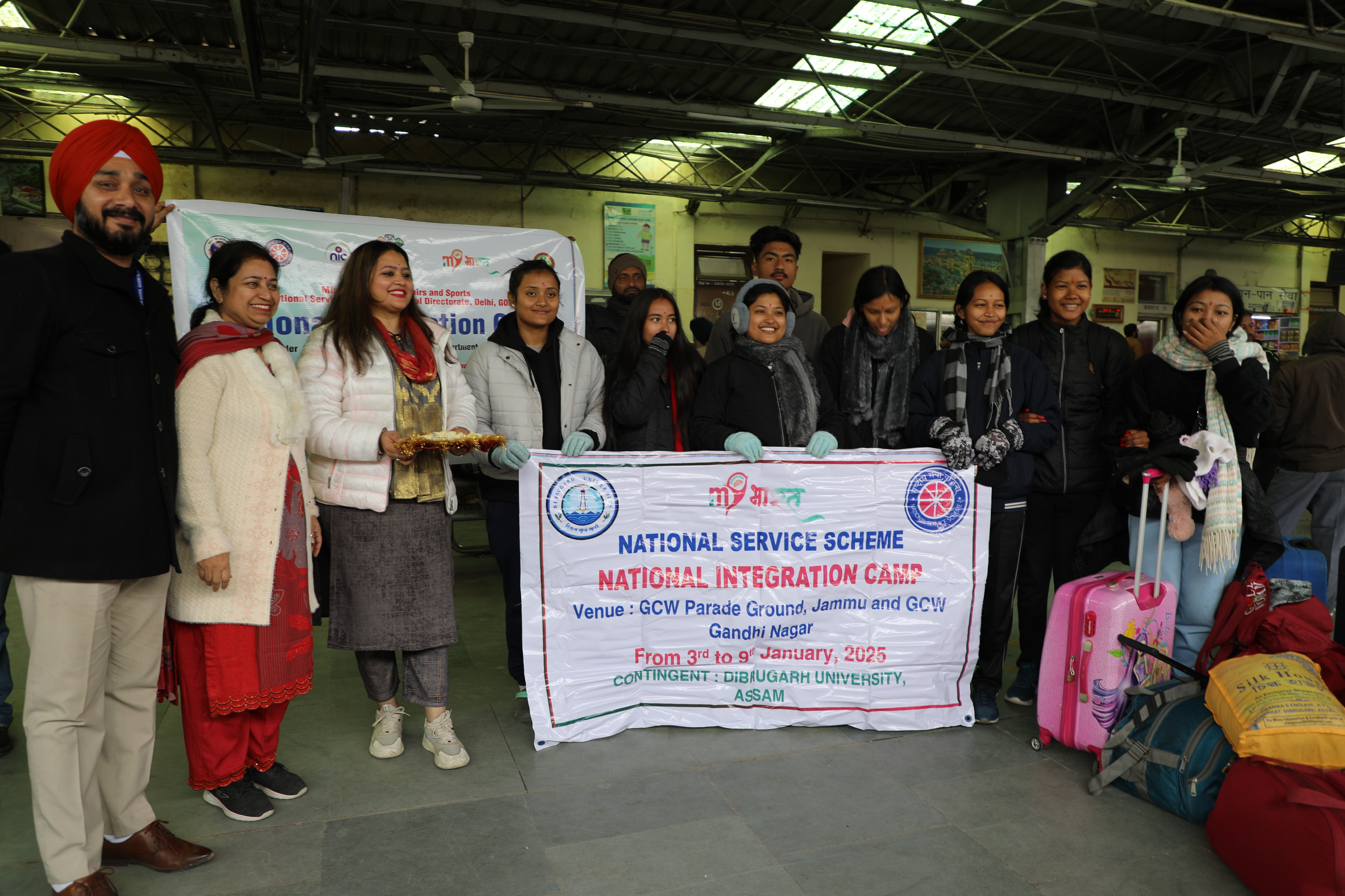 NSS NIC participants Receiving and Registration